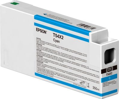 Epson Tintenpatrone UltraChrome HDX/HD cyan 350 ml T 54X2