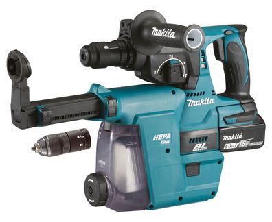 Makita Akku-Kombihammer DHR243RTJW 18V • SDS-PLUS • 24 mm • 2,0 J
