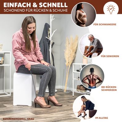 bremermann Schuhlöffel, Komfort-Schuhanzieher, groß 58 cm