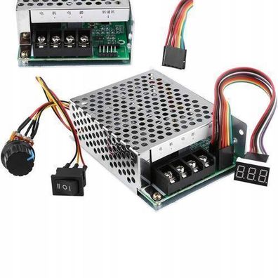 Rosfix PWM-Regler DC 10–50V 40A – Display & Richtungswechsel | 2000W