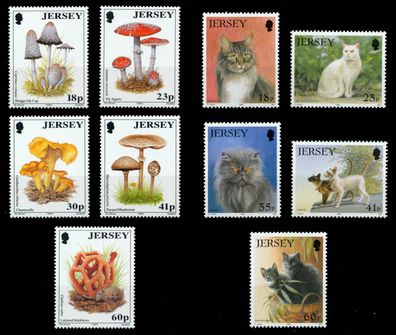 JERSEY Nr 639-677 postfrisch Jahrgang S01477A