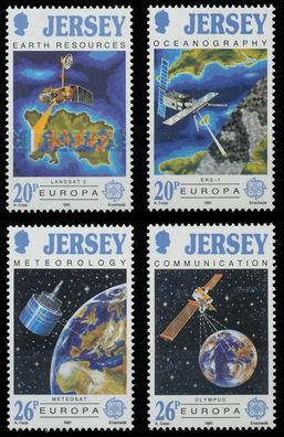 JERSEY 1991 Nr 539-542 postfrisch S2013F2