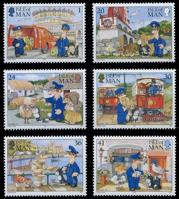 ISLE OF MAN 1994 Nr 602-607 postfrisch SE5378E