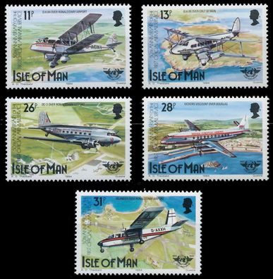 ISLE OF MAN 1984 Nr 256-260 postfrisch XAD0636