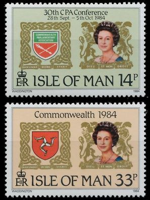 ISLE OF MAN 1984 Nr 270-271 postfrisch XAD0652