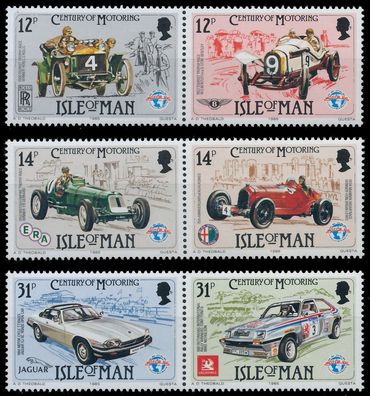 ISLE OF MAN 1985 Nr 282WP-287WP postfrisch XAD065E