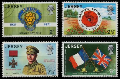JERSEY 1971 Nr 53-56 gestempelt XADB01A