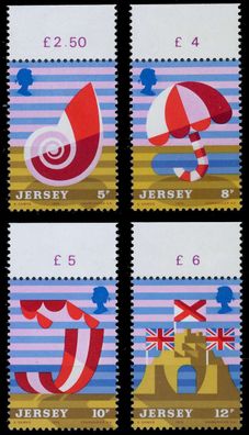 JERSEY 1975 Nr 119-122 postfrisch ORA XADB092