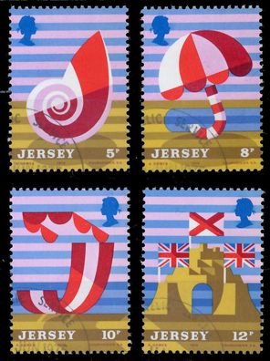 JERSEY 1975 Nr 119-122 gestempelt XADB0A2