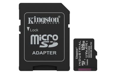 SD MicroSD Card 128GB Kingston SDHC (Class10) w.A retail