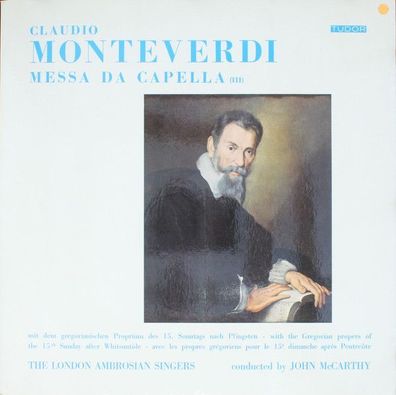 Tudor TUD 06 01 - Claudio Monteverdi, John McCarthy, The Ambrosian Singers - Mes