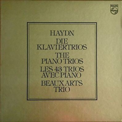 Philips 6768 077 - Joseph Haydn, Beaux Arts Trio - Die Klaviertrios/The Piano Tr
