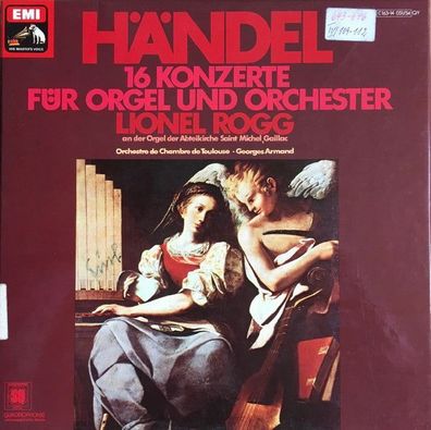 His Master's Voice 1C 163-14 051/54 QY - Georg Friedrich Händel, Lionel Rogg, O