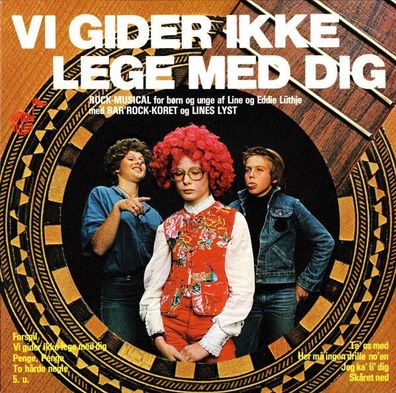 Populær Musik LP PM 1817 - Line Lüthje, Eddie Lüthje, Bar'Rock, Lines Lyst