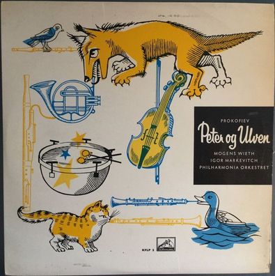 His Master's Voice KFLP 2 - Sergei Prokofiev, Mogens Wieth, Igor Markevitch, Phi