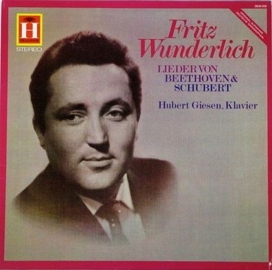 Heliodor 2548 059 - Fritz Wunderlich - Lieder Von Beethoven & Schubert