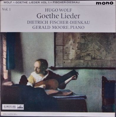His Master's Voice ALP 1852 - Hugo Wolf, Dietrich Fischer-Dieskau, Gerald Moore
