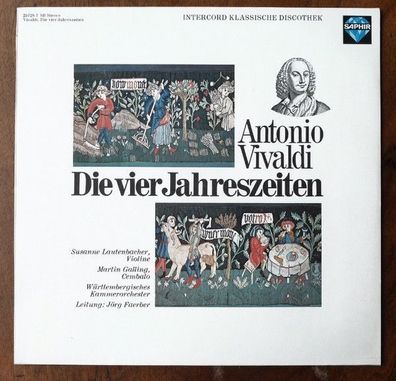 Saphir 25 728-7 SB - Antonio Vivaldi - Die Vier Jahreszeiten