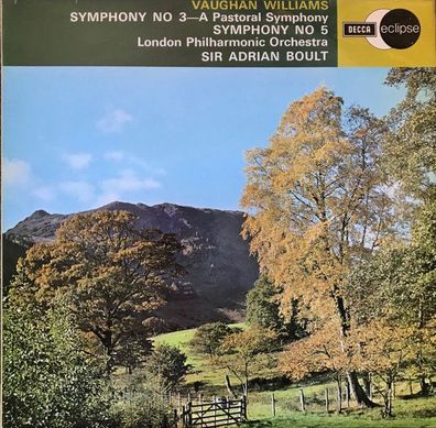 DECCA ECS 607 - Ralph Vaughan Williams, London Philharmonic Orchestra, Sir Adria