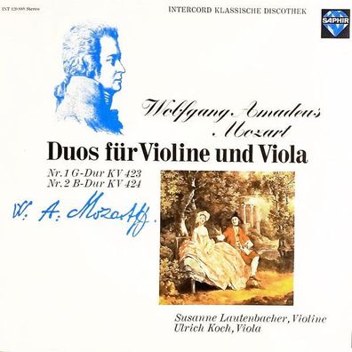 Intercord 120.889 - Wolfgang Amadeus Mozart, Susanne Lautenbacher, Ulrich Koch