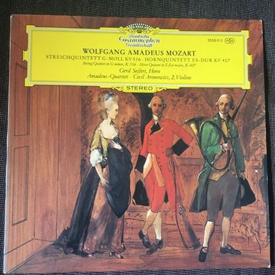 Deutsche Grammophon 2530 012 - Wolfgang Amadeus Mozart, Gerd Seifert, Amadeus-Qu