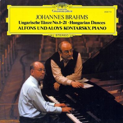 Deutsche Grammophon 2530 710 - Johannes Brahms, Alfons & Aloys Kontarsky - Ungar