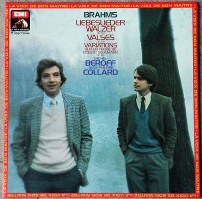 La Voix De Son Maître 2C 069-73044 - Johannes Brahms, Michel Béroff, Jean-Phil