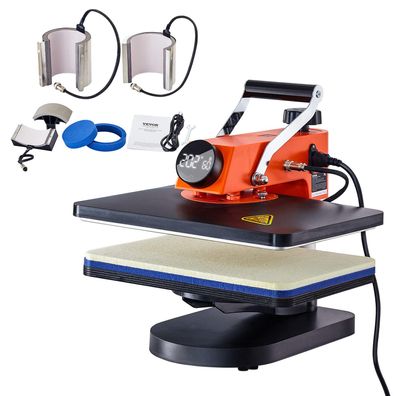 VEVOR F910 Hitzepresse 6-in-1 Métzenpresse 15x12 Zoll 930W