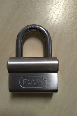 EVVA EPS Vorhängeschlösser Hangschloss H24 Sicherungskarte 2 Schlüssel