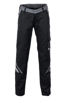 Planam 2718054 Highline Damen Bundhose Schwarz/Schiefer/Zink Gr. 54