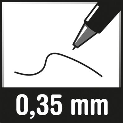 Pentel BL77E-BX Pentel EnerGel eco BL77 Gelschreiber 0,35 mm, Schreibfarbe: rot, 1 St