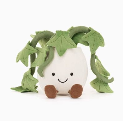 Jellycat Plüschtier-Puppe, Efeu-Topfpflanze, 16 cm