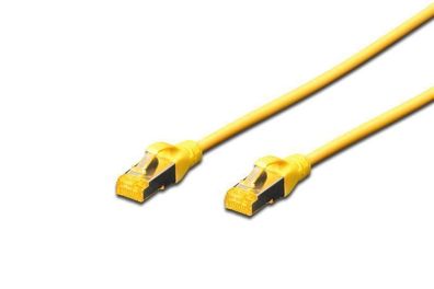 Digitus Patchkabel, Kat. 6A, S/FTP, 5,0 m, gelb