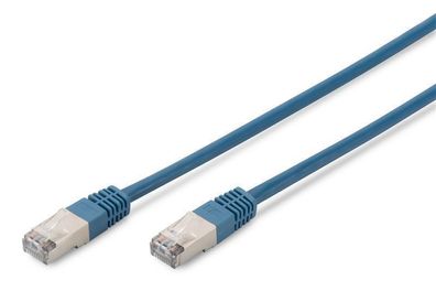 Digitus Patchkabel Premium, Kat. 5e, SF/UTP, 5,0 m, blau