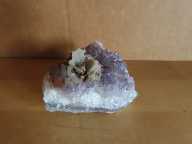 Stein Kristall lila Amethyst groß nicht geschliffen ca. 6x6cm