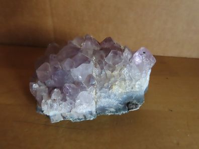 Stein Kristall hell lila Amethyst mittel nicht geschliffen ca.8,3 x4,9cm