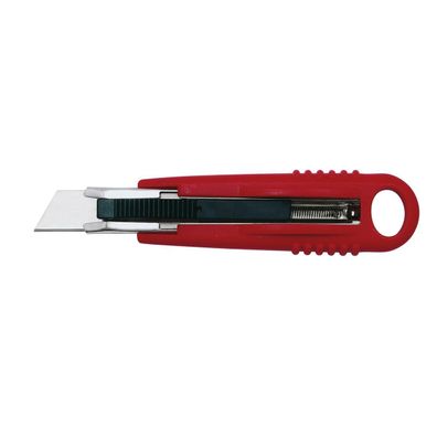 WEDO 78800 Safety-Cutter Standard, Klinge: 18 mm, rot/schwarz