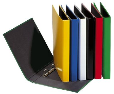 Pagna® 20607-02 Ringbuch Basic Colours - A4, 2-Ring, Ring-Ø 20mm, weiß