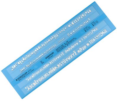 10x Staedtler® 572 FL Mars® Schriftschablone