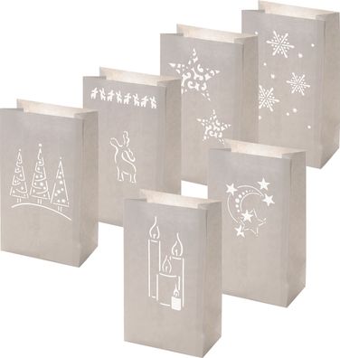 KNORR prandell 211520293 Lichttüte "Winter" 26,5 x 15,5 x 9 cm