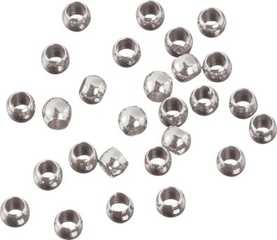 KNORR prandell 212230875 Quetschperlen platiniert Ø 2 mm