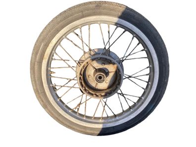 Original MZ ES, S, ETS 125,150-1 Komplettrad 2,75x18 hinten DDR Originalteil