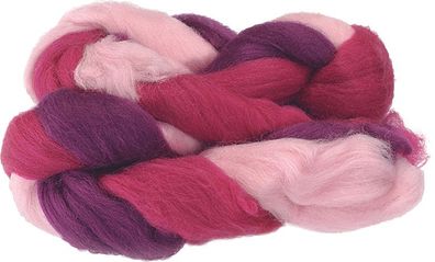 KNORR prandell 212506729 Märchenwolle 3-Strang-Mix pink-, rosa-, lila-meliert
