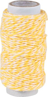 KNORR prandell 2162660010 Dekoschnur 20 m Ø 1 mm gelb