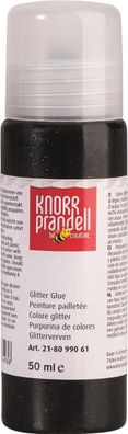 KNORR prandell 218099061 Glitterfarbe Glitter Glue schwarz