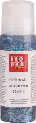 KNORR prandell 218099205 Glitterfarbe Confetti Glue "Fische" blau