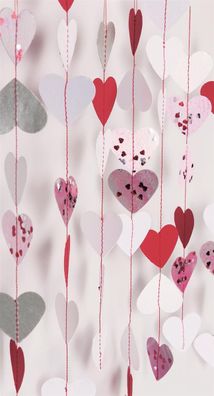 KNORR prandell 218099206 Glitterfarbe Confetti Glue "Herzen" rot