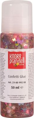 KNORR prandell 218099208 Glitterfarbe Confetti Glue "Schmetterlinge" bunt