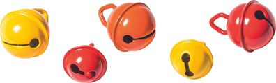 KNORR prandell 218608011 Glöckchen-Mix Ø 11, 15 mm gelb, orange, rot