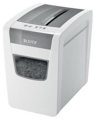 Leitz 8001-00-00 Aktenvernichter IQ Slim Home Office - Partikelschnitt P4, 10 Blatt,
